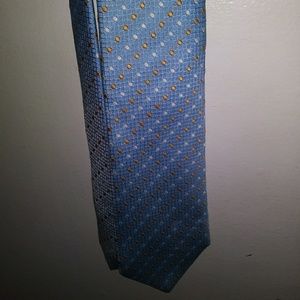 ermenegildo zegnal light blue Tie with dots